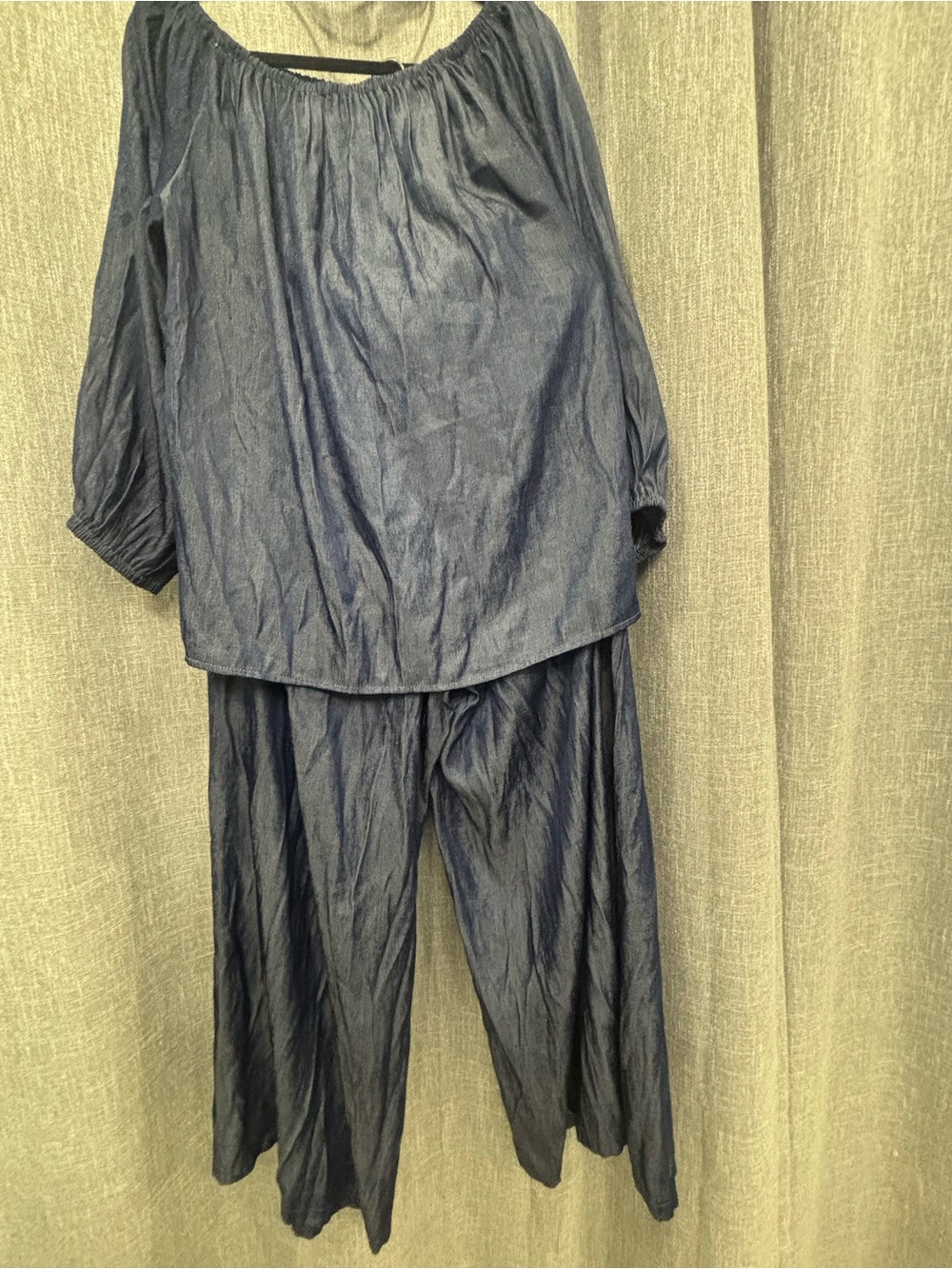 Kids Navy Blue Comfortable Two-Piece Set